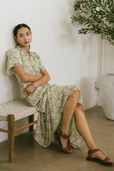 Milan Floral Maxi Dress FINAL SALE