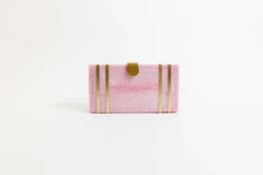 Opulent Clutch Rose Quartz