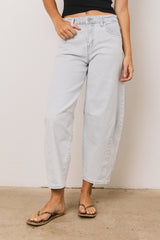 Cade Striped Barrel Jeans FINAL SALE