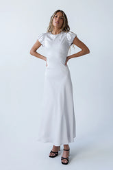 Ellianna Maxi Dress in Silver