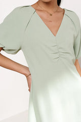 Maeve Midi Dress in Mint FINAL SALE
