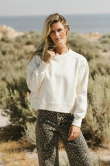 Aarti Sweatshirt in Bone FINAL SALE