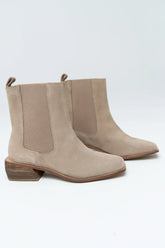Effie Ankle Boot in Taupe FINAL SALE