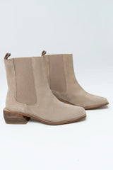 Effie Ankle Boot in Taupe FINAL SALE