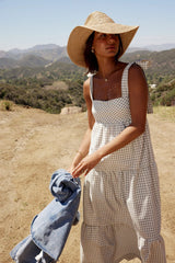 Cade Gingham Maxi Dress FINAL SALE