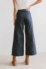 Aspen Wide Leg Pants in Navy FINAL SALE