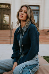 Joselyn Contrast Top FINAL SALE