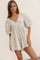 Tilly Floral Romper FINAL SALE