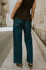 Lena Oversized Denim Pants FINAL SALE