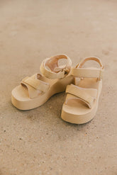 Seychelles Serenade Platform Sandals in Tan FINAL SALE