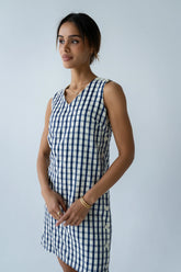 Sue Gingham Mini Dress