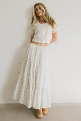 Sophia Lace Trim Blouse