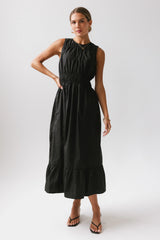 Carmina Tiered Dress in Black FINAL SALE