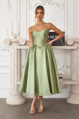 Talullah Midi Dress Mikado Cocktail Dress