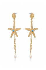 Starfish Seeker Drop Earrings