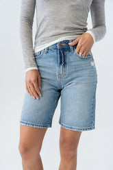Danika Denim Bermuda Shorts