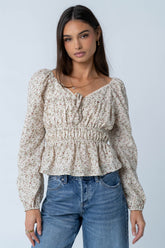 Karrie Floral Blouse