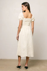 Nova Textured Midi Dress FINAL SALE