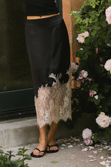 Frankie Asymmetrical Skirt in Black FINAL SALE