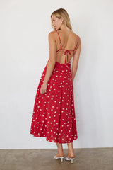 Minnie Polka Dot Midi Dress