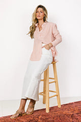 Harley Denim Midi Skirt in Cream FINAL SALE
