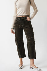 Rita Velvet Barrel Jeans FINAL SALE
