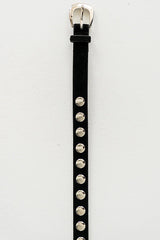 Lilah Studded Belt in Black