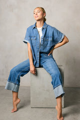 Luca Denim Button Up FINAL SALE