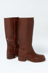 Steve Madden Riggs Tall Boots in Rust
