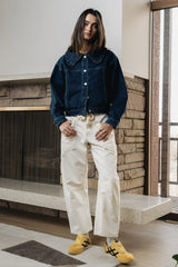 Jocelyn Barrel Jeans in Cream FINAL SALE
