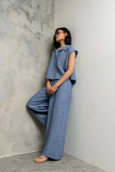 Sammie Striped Button Up