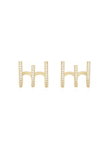 Sparkle Triple Illusion Ear Wrap