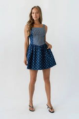 Cameron Denim Mini Dress
