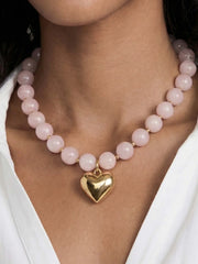 Luck and Love Rose Necklace