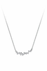 Smile Diamond Pendant Necklace