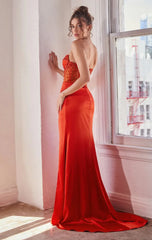 Josie Gown Daisy Flower Beaded Bodice