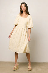 Gillie Textured Mini Dress FINAL SALE