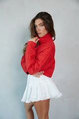 Sierra Quilted Cropped Puffer Jacket