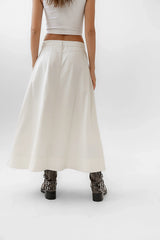 Eddie Denim Maxi Skirt FINAL SALE