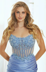HARRIET MINI DRESS STRAPLESS SCOOP NECKLINE COCKTAIL DRESS