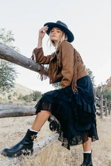 Megan Tiered Midi Skirt FINAL SALE