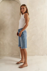 Reese Frayed Bermuda Shorts FINAL SALE