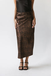 Camille Leopard Maxi Skirt FINAL SALE