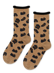 Cheetah Cashmere Crew