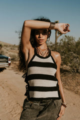 Hadley Striped Halter Top