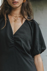Maeve Midi Dress in Black FINAL SALE