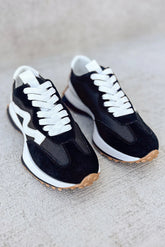 Steve Madden Campo Sneakers in Black FINAL SALE