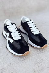 Steve Madden Campo Sneakers in Black FINAL SALE