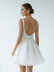 Elegant A Line Sweetheart Wedding Dress With Lace