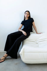 Marko Lace Top in Black